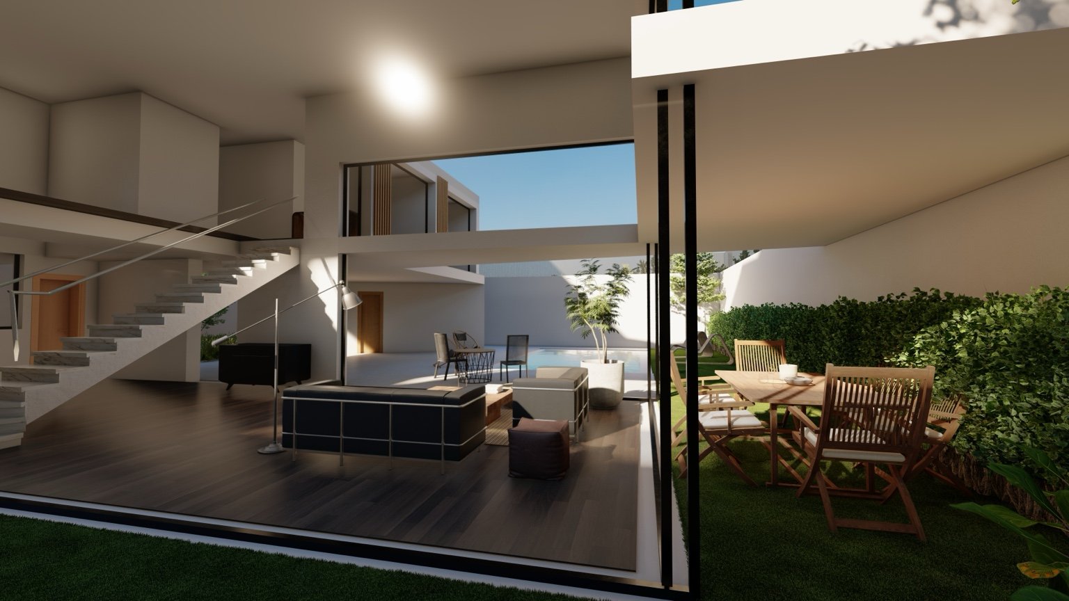 Dormitorio, render orientativo